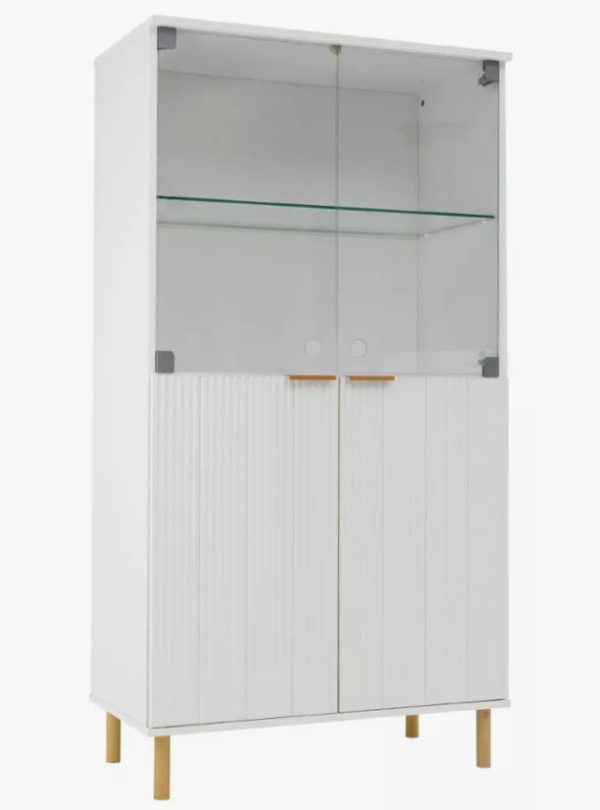 Cristaleira Ditália 4 Portas E-964 Branco