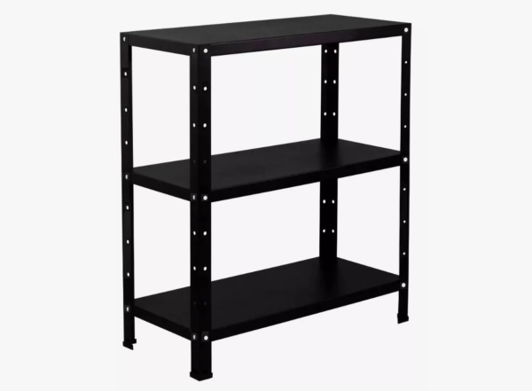 Estante De Aço Armário Multiuso 60cm 3 Bandejas D'duzza Mix - Resistente