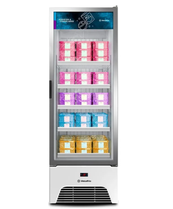 Freezer Expositor Vertical Vf50ah Metalfrio 581 Litros 220v