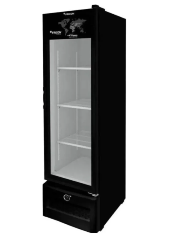 Freezer Vertical 284 Litros Fricon 3 Em 1 Vidro Vcet284v - 220v