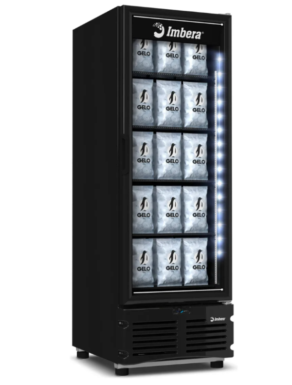 Freezer Vertical Imbera Evz21 576 Litros Full Black
