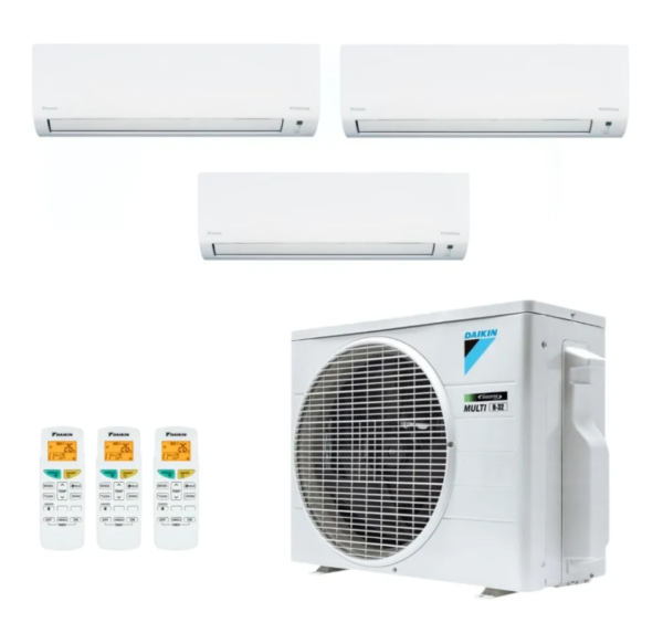 Ar Condicionado Tri Split Inverter Daikin 18.000 Btus 3x9k Frio 220v