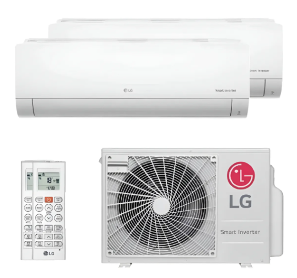 Ar Condicionado Multi Split Bi Inverter Lg 18.000 Btus Q/f Branco 220V