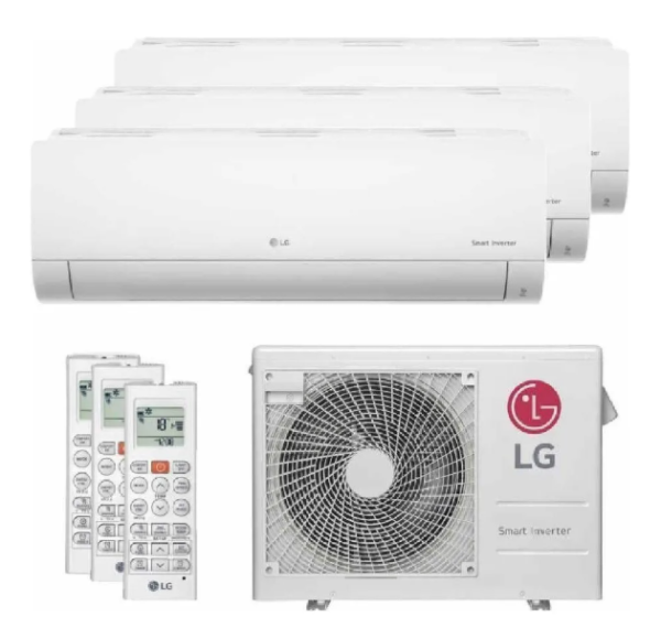 Ar Condicionado Multi Split Tri Split LG 21.000 Btus Q/f