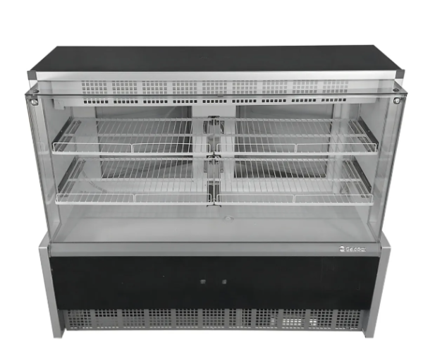 Balcão 1,40m Expositor Refrigerado Gelopar Gpea-140r Estilo De Vidro Reto - Image 2