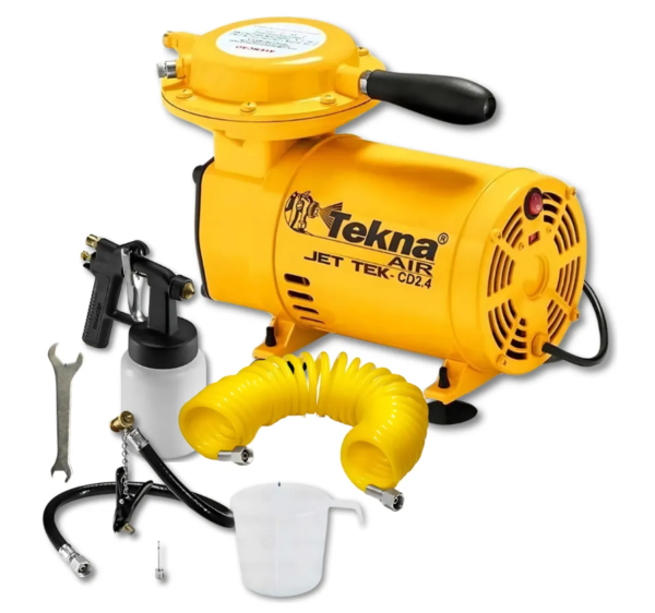 Compressor Ar Direto 1/2hp 40psi C/ Kit Cd2453b Bivolt Tekna