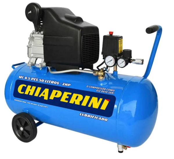 Motocompressor 8,5 Pés 50 Litros 2hp 127v - Chiaperini-25741