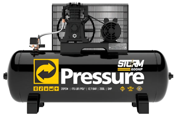 Compressor De Ar Trifásico Alta Pressão 20 Pés Industrial