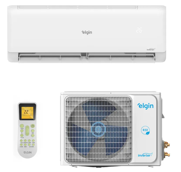 Ar Condicionado Split Hw Inverter Eco Ii Elgin 12.000 Btus Q/f 220v Branco